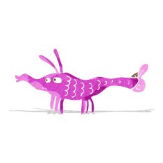 Cartoon Shrimp N17
