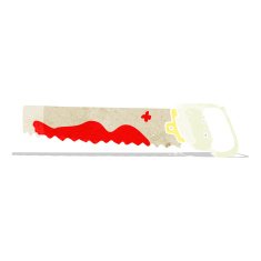 cartoon bloody saw