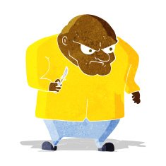 cartoon evil man N2