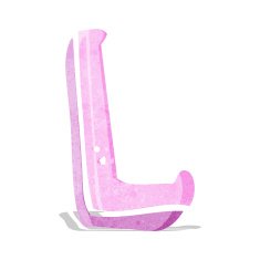 cartoon letter l N7