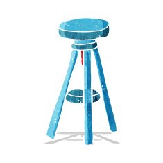 Cartoon Stool N3