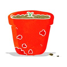 Cartoon Flower Pot N7