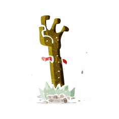 Cartoon Zombie Hand N13