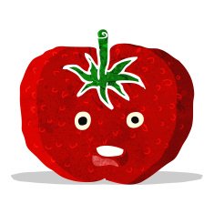 Cartoon Tomato N34