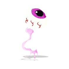 cartoon gross eyeball N4