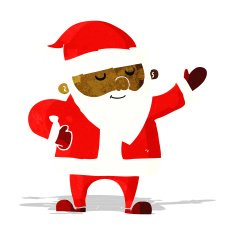 Cartoon Santa Claus N171