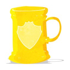 cartoon old tankard N2
