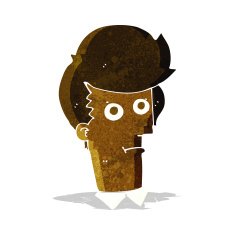 cartoon staring face N2