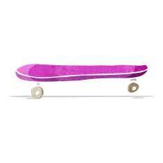 Cartoon Skateboard N16