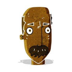 cartoon annoyed old man N9