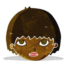 cartoon girl staring N3