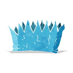 cartoon paper crown N4
