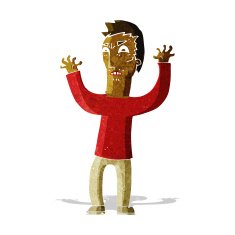 cartoon angry man N27