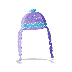 cartoon cool hat N2