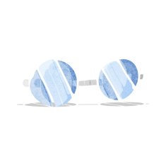 Cartoon Glasses N17