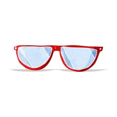 Cartoon Glasses N18