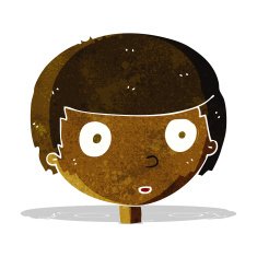cartoon curious boy N6