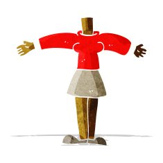 cartoon female body (add photos or mix and match cartoons) N33