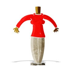 cartoon female body (add photos or mix and match cartoons) N35