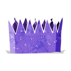 cartoon paper crown N5
