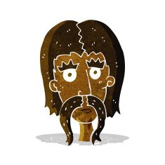 cartoon man with long mustache N4
