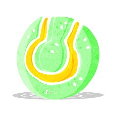 Cartoon Tennis Ball N13