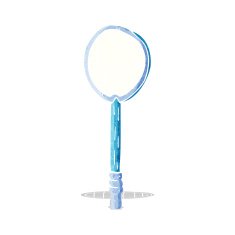cartoon old tennis racket N2