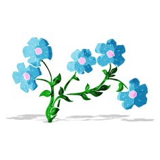 Cartoon Flowers N42