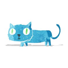 Cartoon Cat N185