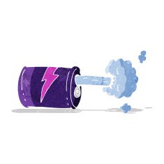 cartoon fizzy drink can N2