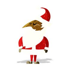 Cartoon Santa Claus N172