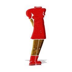cartoon female body (add photos or mix and match cartoons) N36