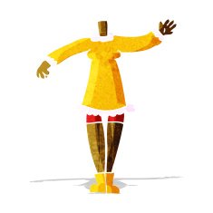 cartoon female body (add photos or mix and match cartoons) N37