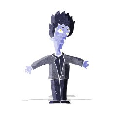 cartoon vampire man N20