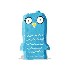 Cartoon Bird N137