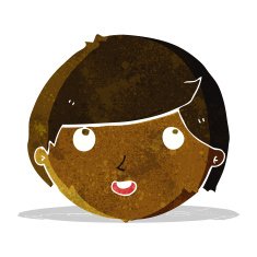 Cartoon Happy Face N13