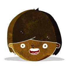 Cartoon Happy Face N14