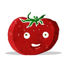 Cartoon Tomato N39