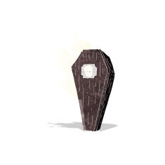 spooky cartoon coffin N3