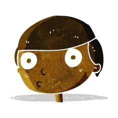 cartoon boy staring N3