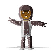 Cartoon Astronaut N40