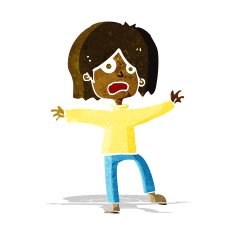 cartoon unhappy person N2