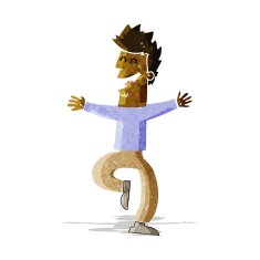 cartoon laughing man N13