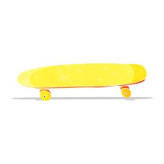 Cartoon Skateboard N18