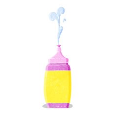 Cartoon Water Bottle N37
