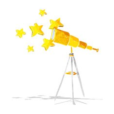 cartoon telescope N3