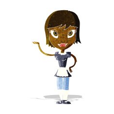 Cartoon Maid N12