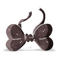 Cartoon Bow Tie N23