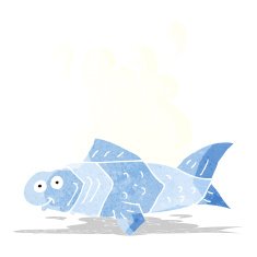 cartoon funny fish N9