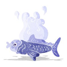 cartoon funny fish N11